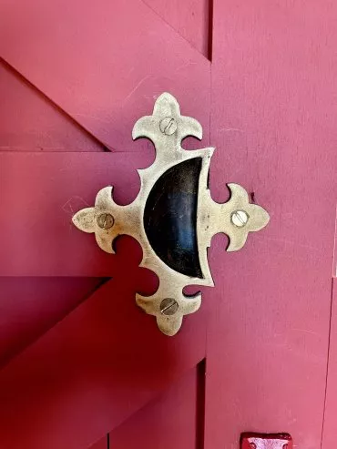Illustration de Détail d'une porte