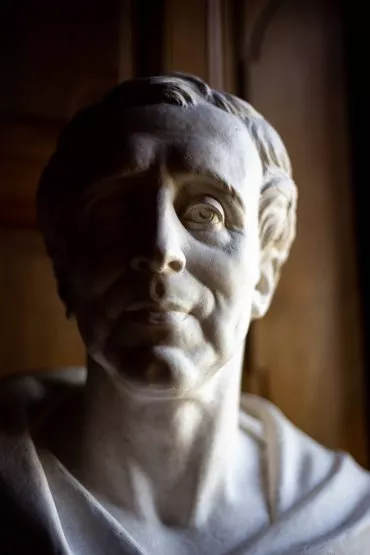 Illustration de Buste de Montesquieu ©David Remazeilles