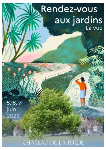 Affiche Programme Rendez-vous aux jardins 2026