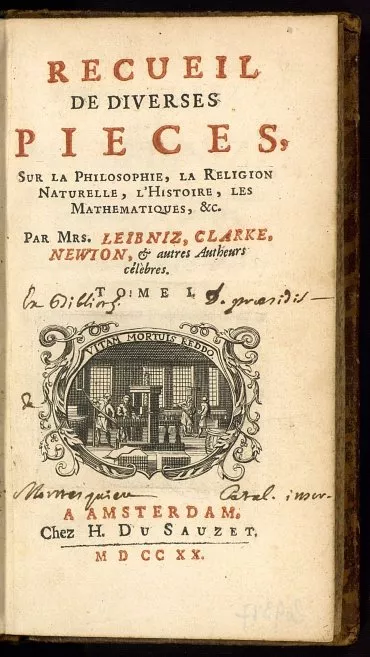 Illustration de Livre provenant de la bibliothèque de Montesquieu comportant son ex-libris