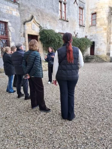 Illustration de Visite guidée - Cour du château