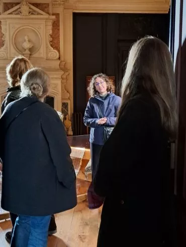 Illustration de Visite guidée - Salon des tapisseries