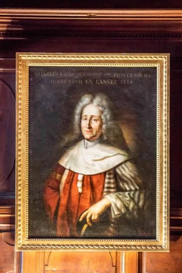 Illustration de Montesquieu ©Anaka