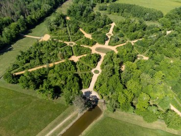 Vue aérienne du bosquet ©David Remazeilles